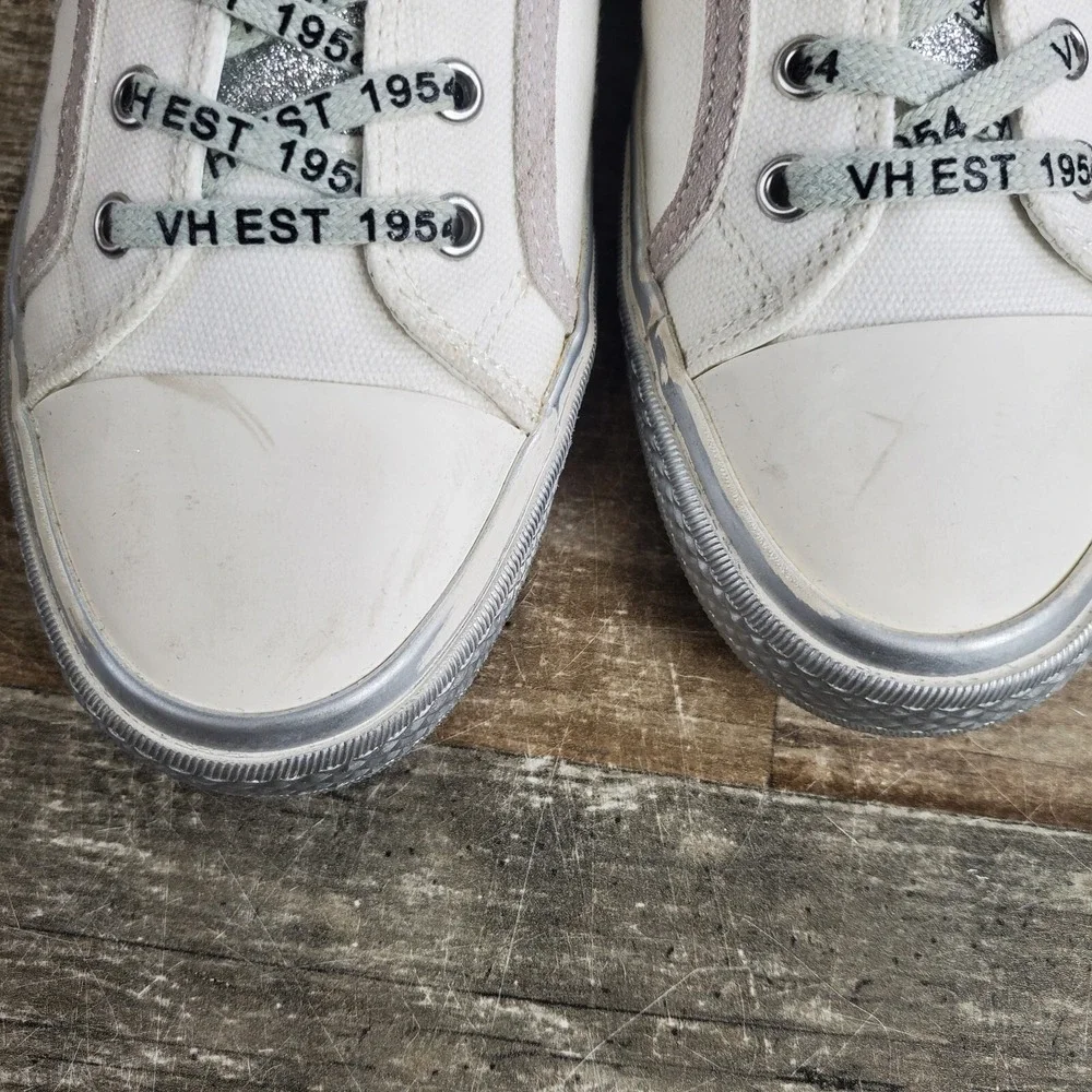 Vintage Havana Alive Shoes Womens Sz 8.5 Glitter Lace Up Sneaker